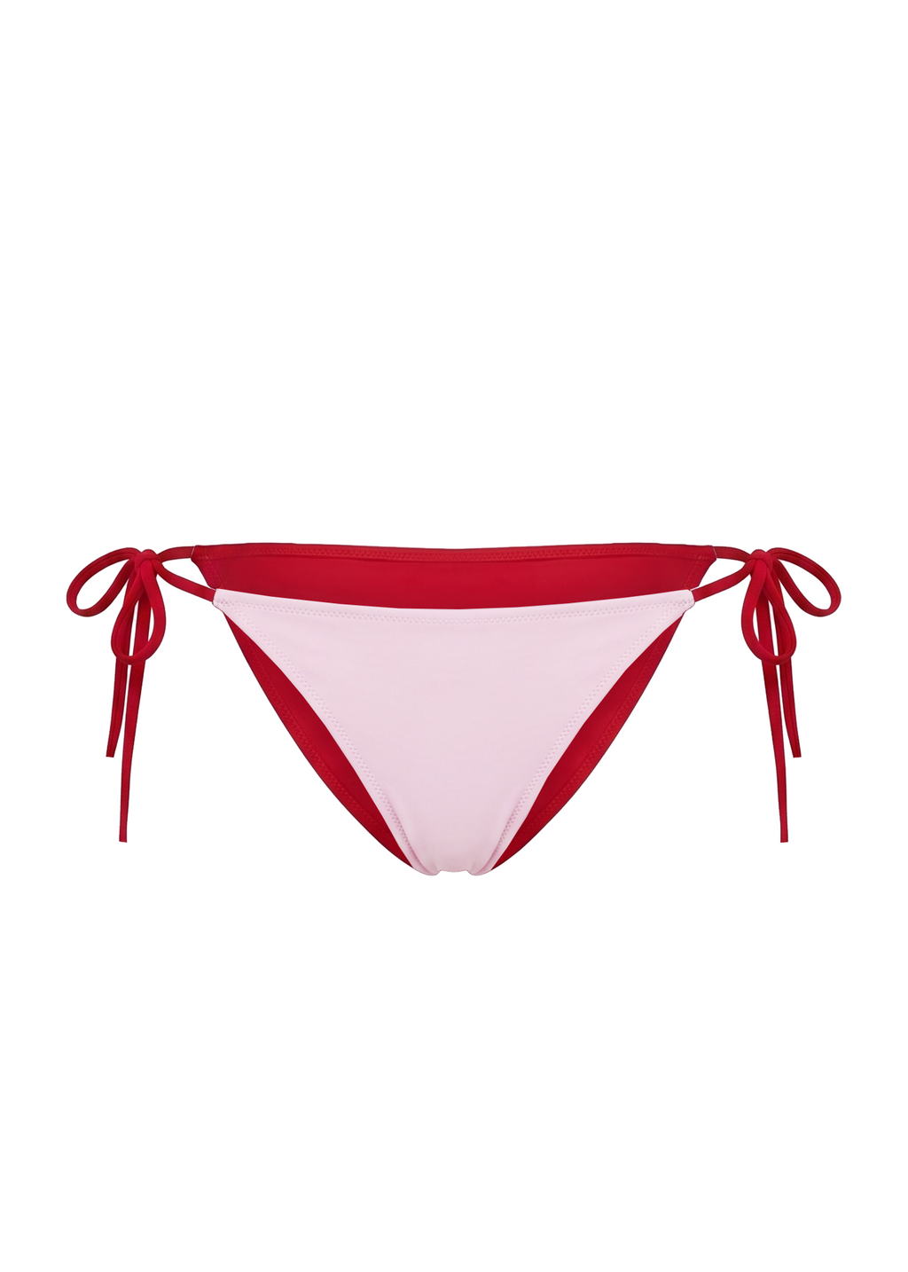 Iris Reversible Bikini Bottom Cranberry / Frosted Pink