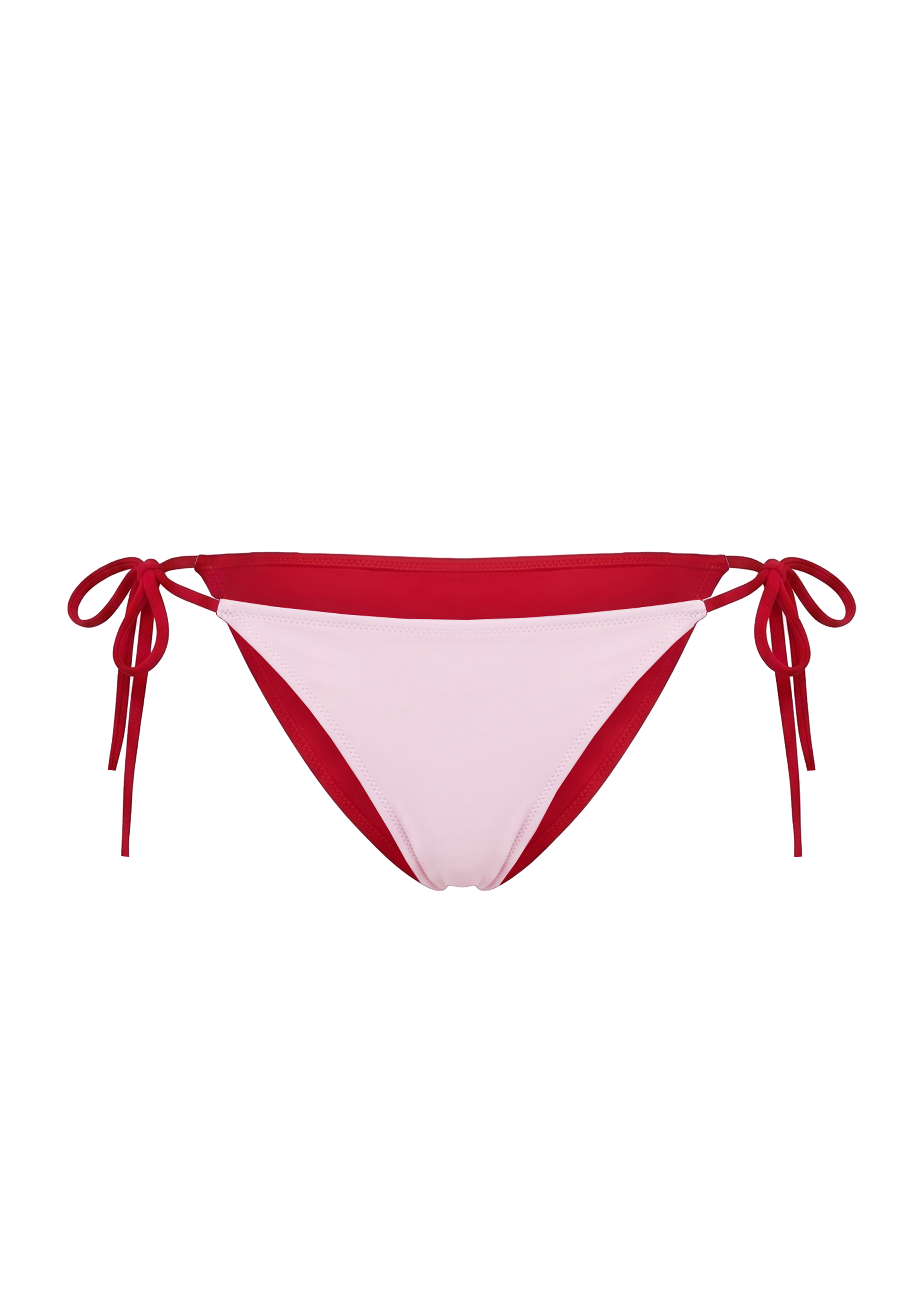 Iris Reversible Bikini Bottom Cranberry / Frosted Pink